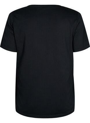 FLASH - T-shirt med motiv, Black, Packshot image number 1