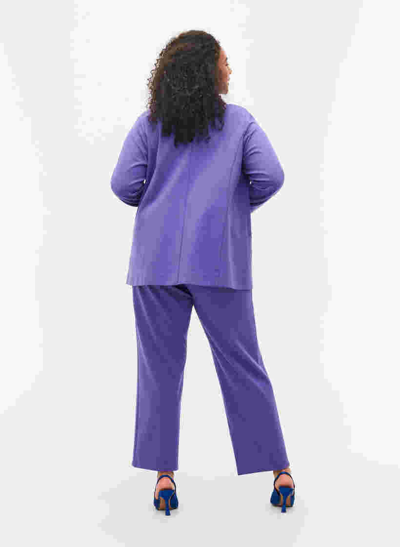 Klassiske bukser med vidde, Ultra Violet, Model image number 1