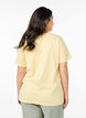 Basis t-shirt i bomuld med rund hals , Gul, Model image number 2