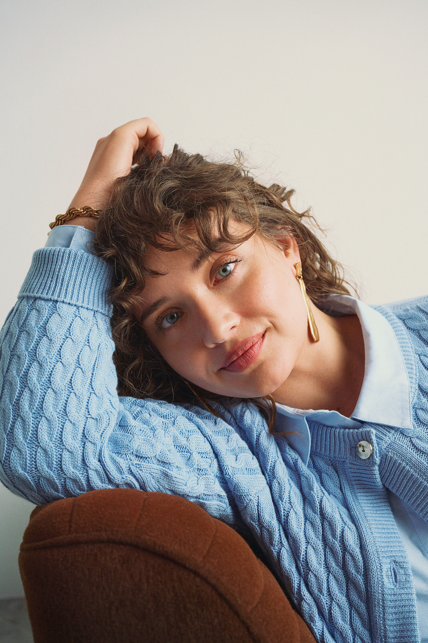 Zizzi Bl&aring; detaljer, , Model