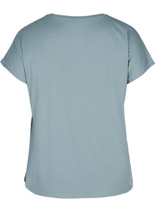 Ensfarvet trænings t-shirt, Trooper, Packshot image number 1
