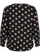 FLASH - Langærmet bluse med print, Black Brown Dot, Packshot image number 1