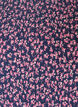 Bluse med smockoverdel og blomsterprint, Bl&aring;, Packshot image number 2