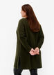 Lang ribstrikket cardigan, Forest Night Mel., Model image number 1