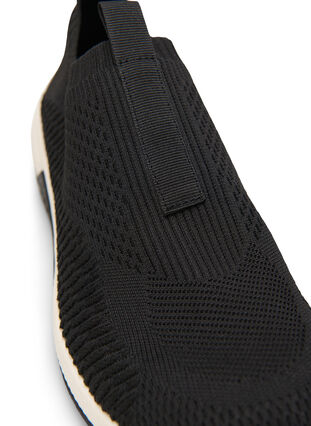 Wide fit slip on sneaker, Black, Packshot image number 3