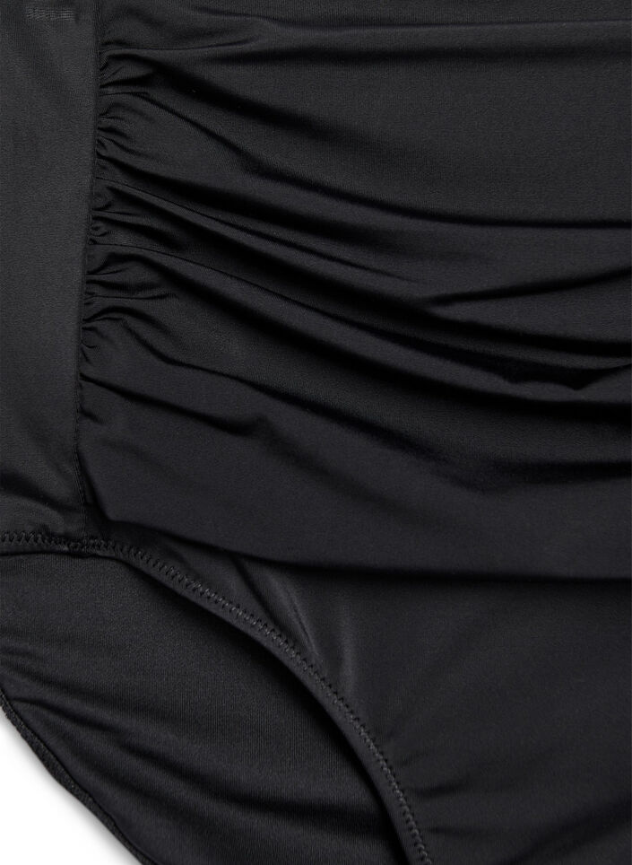 Bikini underdel med h&oslash;j talje, Sort, Packshot image number 2