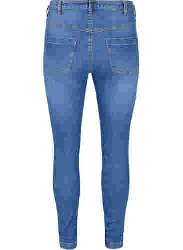 Ekstra højtaljede Bea jeans med super slim fit, Light blue, Packshot image number 1