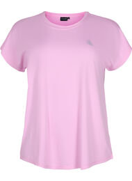 Kortærmet trænings t-shirt, Pastel Lavender