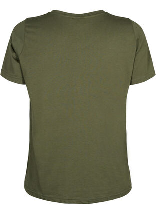 FLASH - T-shirt med rund hals, Olivie Night, Packshot image number 1