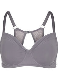 Full cover bh med rygdetalje, Smoked Pearl