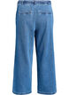 Loose fit jeans med elastisk talje og bindeb&aring;nd, Bl&aring;, Packshot image number 1