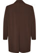 Lang blazer med lommer, Brun, Packshot image number 1