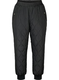 Quiltede termobukser, Black
