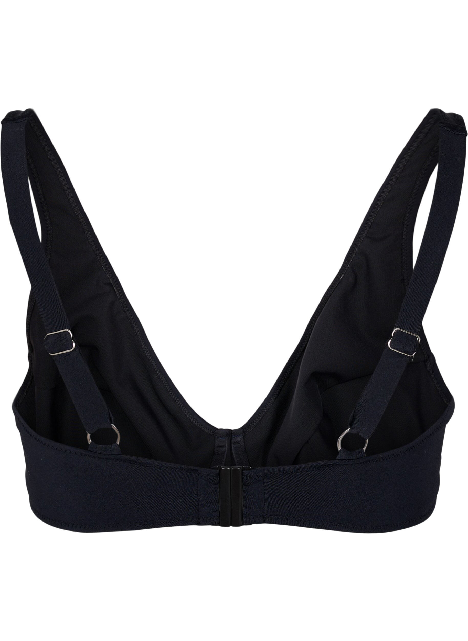 Zizzi Bikini bh med b&oslash;jle, Black, Packshot image number 1