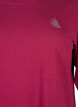 Tr&aelig;ningsbluse med 3/4 &aelig;rmer, R&oslash;d, Packshot image number 2