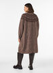 Strikkjole med jacquardm&oslash;nster, Brun, Model image number 2