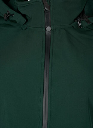 Kort softshell jakke med aftagelig hætte, Scarab, Packshot image number 2