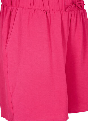 Shorts med lommer og elastik i taljen, Pink Peacock, Packshot image number 2