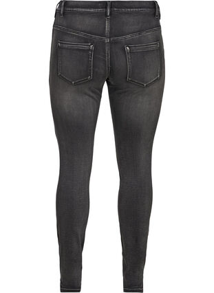 Ekstra slim Sanna jeans , Dark Grey Denim, Packshot image number 1