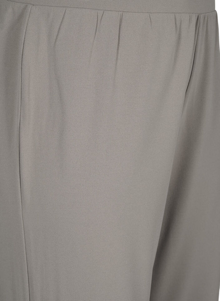 Bukser med straight fit, Beige, Packshot image number 2