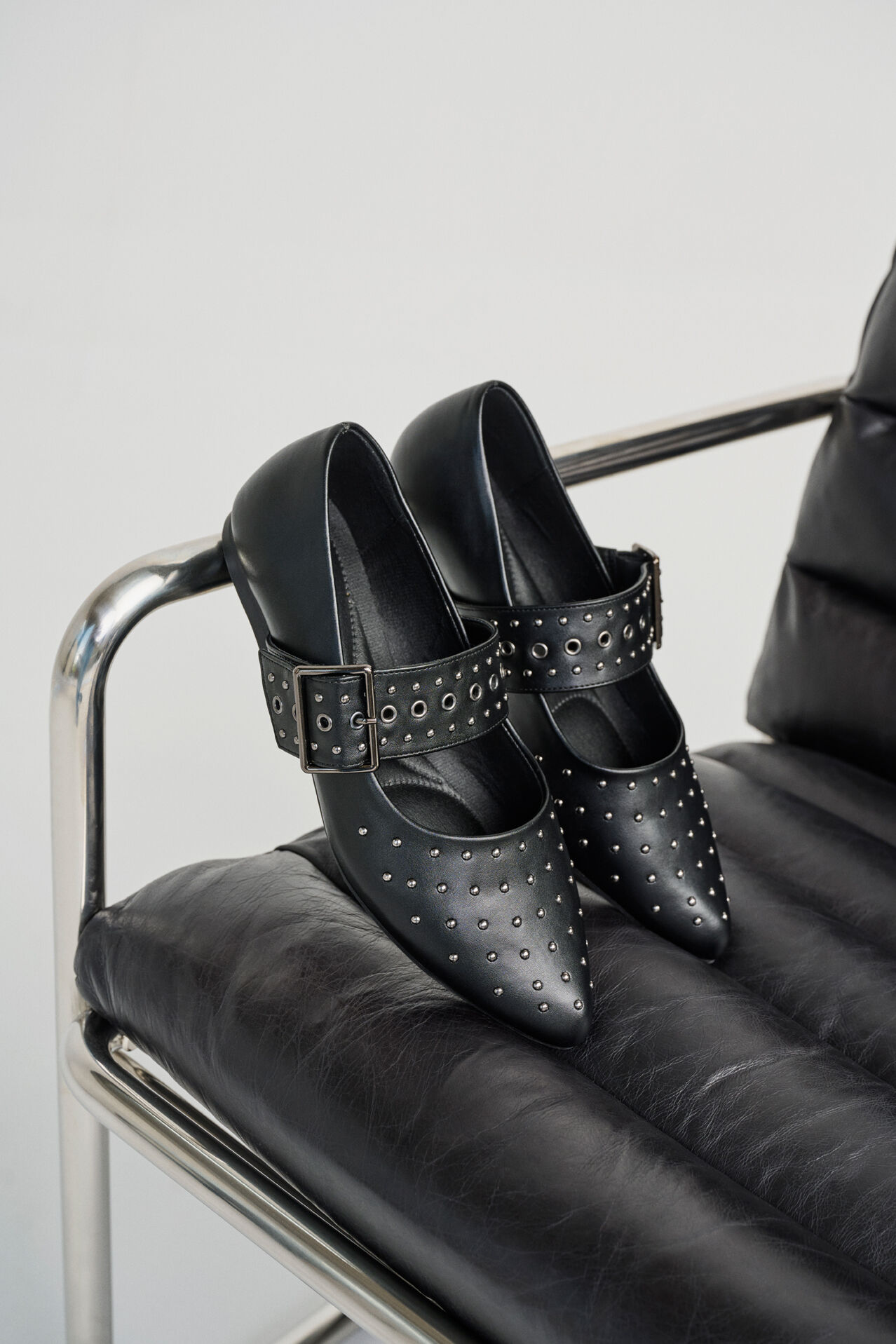 Zizzi Ballerina med sp&aelig;nde og nitter, , Model