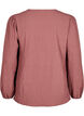 FLASH - Langærmet bluse med rund hals , Rose Brown, Packshot image number 1