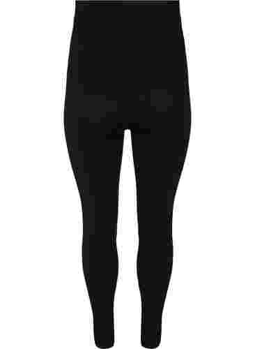 Seamless graviditets leggings , Black, Packshot image number 1
