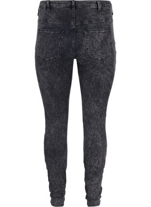 Amy jeans med høj talje, Grey Denim, Packshot image number 1