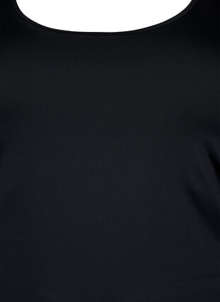 Stretchy vendbar top, Black, Packshot image number 2