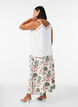 Maxinederdel i viskose med smock, Vanilla, Model image number 1