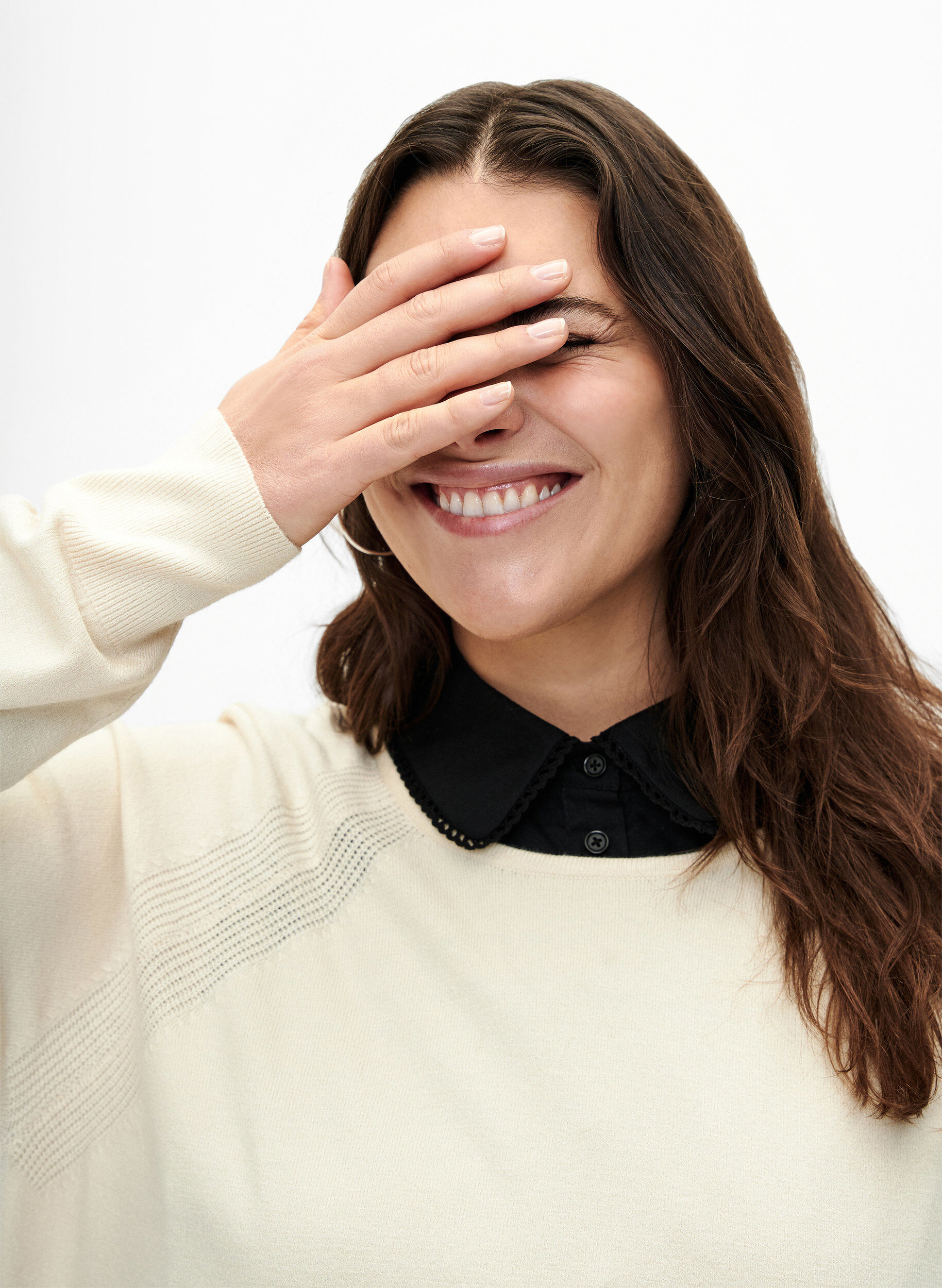 Zizzi Krave med blondeb&aring;nd, Black, Model image number 1