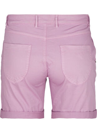 Regular fit shorts i bomuld , Lavender Mist, Packshot image number 1