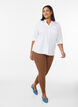 Basis leggings i viskose, Brun, Model image number 1