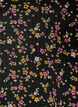 Tunika med blomsterprint og A-form, Sort, Packshot image number 2