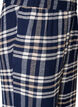 Pyjamasbukser i bomuld med tern, Bl&aring;, Packshot image number 2