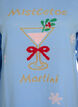 Strikbluse med julemotiv, Bl&aring;, Packshot image number 2