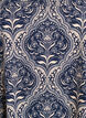 Kort&aelig;rmet bomuldskjole med print, Bl&aring;, Packshot image number 2