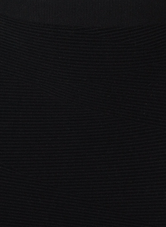 Tætsiddende seamless nederdel , Black, Packshot image number 2