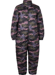 Termo jumpsuit med camouflage print , Camou print