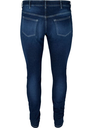 Ekstra slim Sanna jeans, Dark blue denim, Packshot image number 1