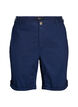 Chino shorts med lommer, Blå, Packshot image number 0