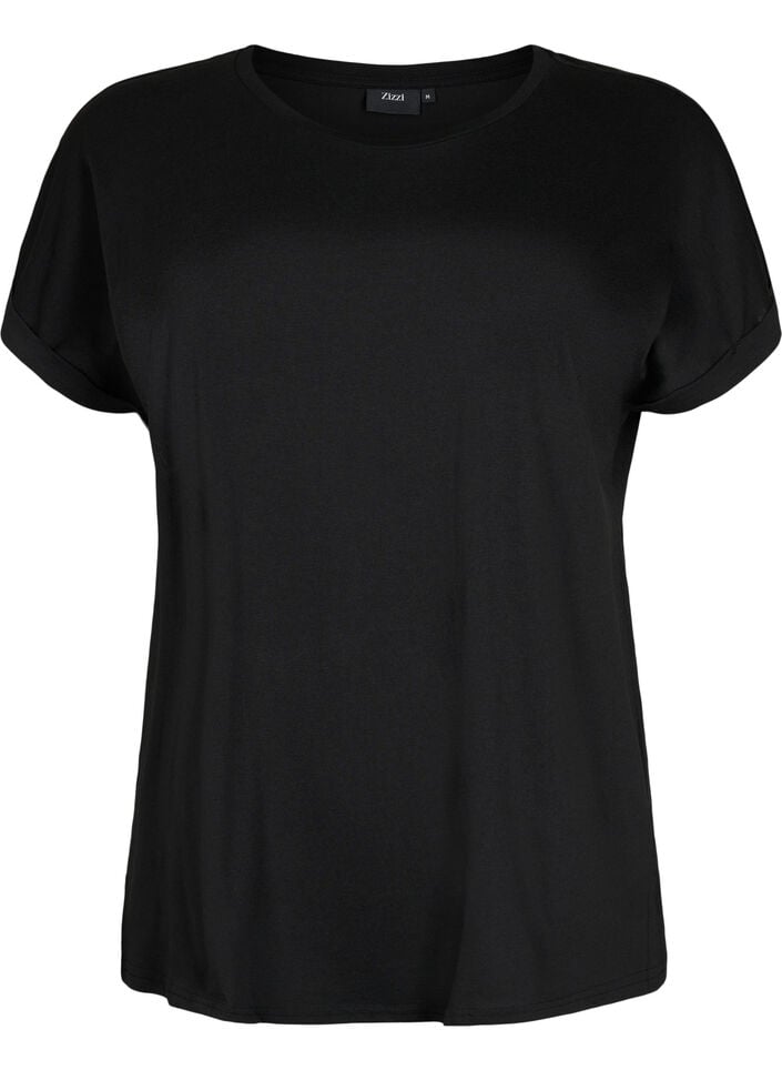 2-pak kort&aelig;rmet t-shirts, Bl&aring;, Packshot image number 3