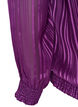 Bluse med stribem&oslash;nster og ballonform, Lilla, Packshot image number 3