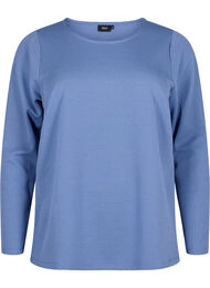 A-formet bluse med tekstur, Quiet Harbor