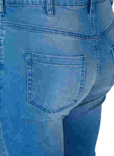 Slim fit Emily jeans med normal talje, Light blue, Packshot image number 3