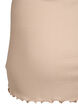 Top med blondekant, Beige, Packshot image number 3