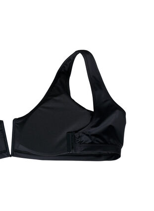Bikini top med v-bøjle og udtagelige indlæg, Black, Packshot image number 3