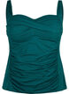 Draperet tankini, Grøn, Packshot image number 0