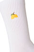 Bomuldsstr&oslash;mper med motiv, Hvid, Packshot image number 2