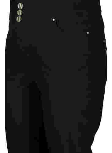 Tætsiddende knickers med høj talje, Black, Packshot image number 2